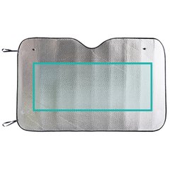 Parasol coche de aluminio doble cara | ZONA1 | 950 x 400