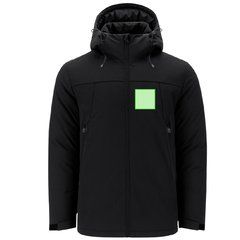 Parka unisex acolchada con capucha ajustable | Area 1 | 80 x 80