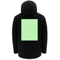 Parka unisex acolchada con capucha ajustable | Area 6 | 280 x 400