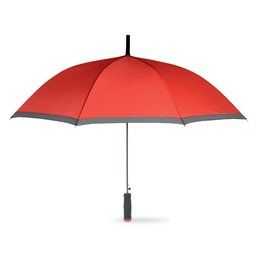Paraguas automatico mango eva y funda Rojo
