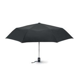 Paraguas plegable poliester 190t Negro