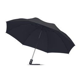 Paraguas plegable y reversible Negro