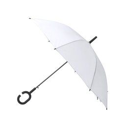 Paraguas reversible automatico de 8 paneles Blanco