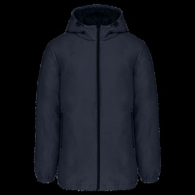 Parka con capucha y tejido hidrófugo Navy 5Xl