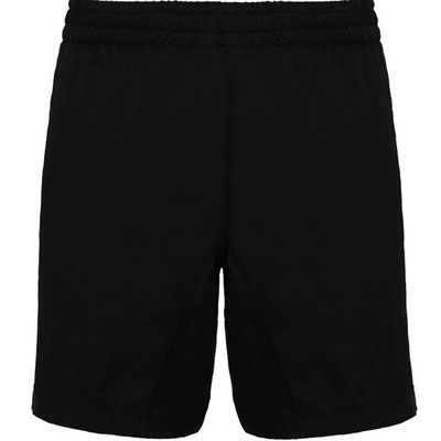Pantalón Corto Deportivo con Bolsillos Negro S