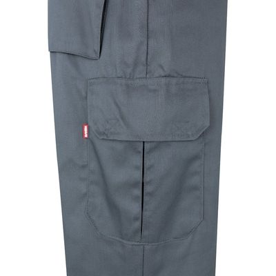 Pantalón multibolsillos con bandas reflectantes