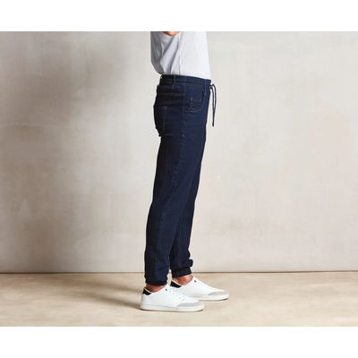 Pantalón de chef con bolsillos cordón y elástico