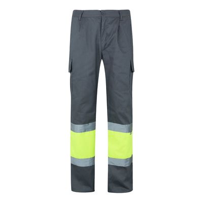 Pantalón multibolsillos con bandas reflectantes