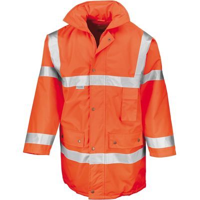 Parka Reflectante Fluorescent Orange S