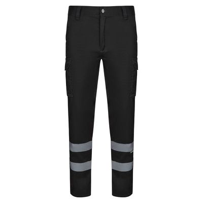 Pantalón elástico bicolor