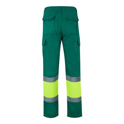 Pantalón multibolsillos con bandas reflectantes