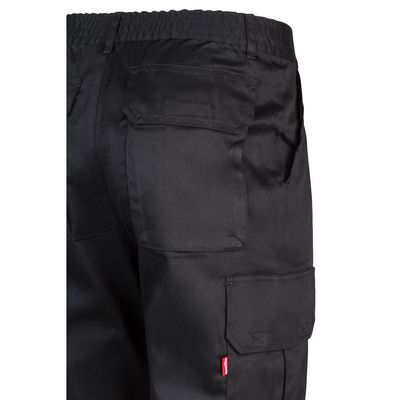 Pantalón multibolsillos con cintura elástica
