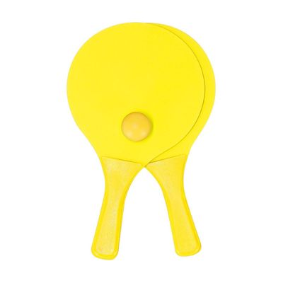 Palas de playa en madera monocolor con pelota Ama