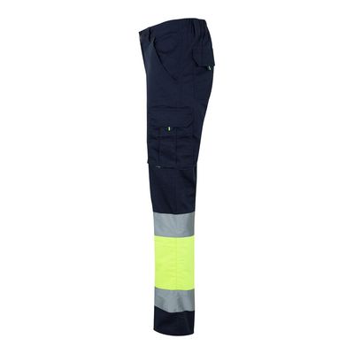 Pantalón elástico con bandas reflectantes