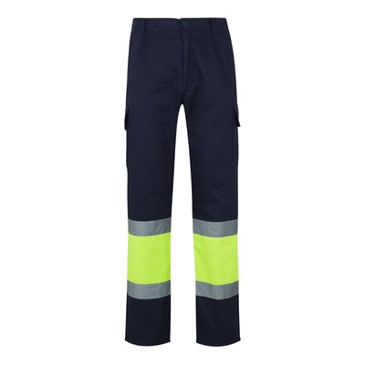 Pantalón multibolsillos con bandas reflectantes