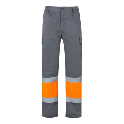 Pantalón multibolsillos con bandas reflectantes