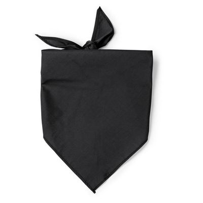 Pañuelo triangular 120g. Negro Talla Única Adulto