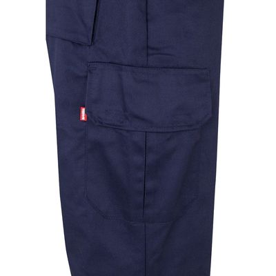 Pantalón multibolsillos con bandas reflectantes