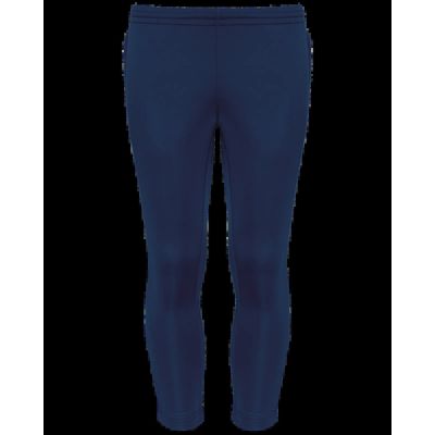 Pantalón de chándal infantil poliéster Sporty Navy 10/12 Ans