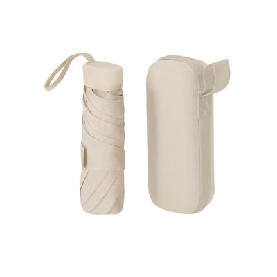 Paraguas plegable con funda rígida