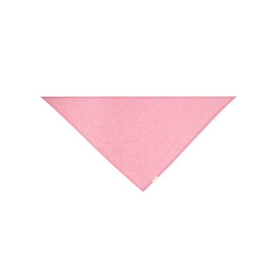 Pañoleta Triangular de Algodón Reciclado Rosa