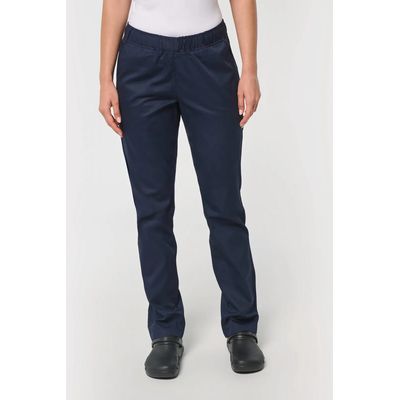 Pantalón uniforme clínica para mujer con bolsillos