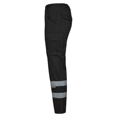 Pantalón elástico bicolor