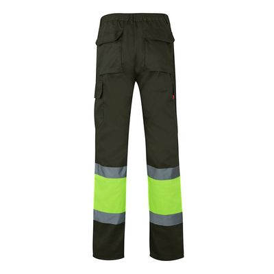 Pantalón multibolsillos con bandas reflectantes