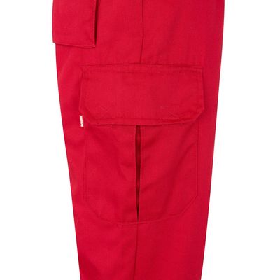 Pantalón multibolsillos con bandas reflectantes