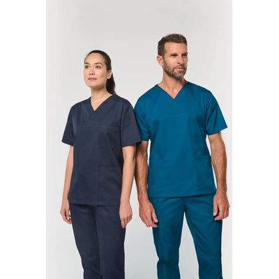 Pantalón uniforme clínica para mujer con bolsillos
