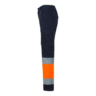 Pantalón elástico con bandas reflectantes