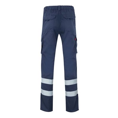 Pantalón elástico bicolor