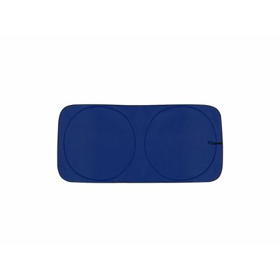 Parasol plegable 150x70 cm para coches y furgonetas Azul