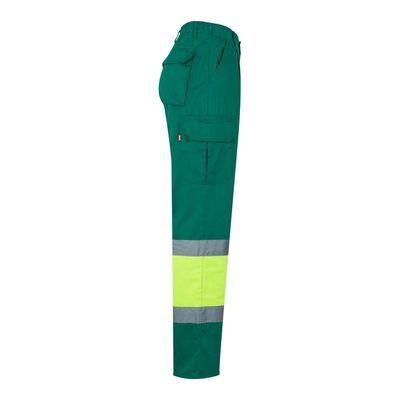 Pantalón multibolsillos con bandas reflectantes