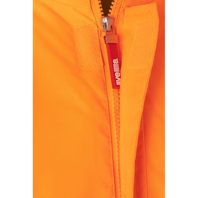 Parka con bandas reflectantes y capucha