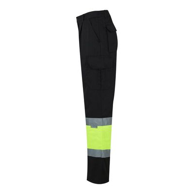 Pantalón multibolsillos con bandas reflectantes