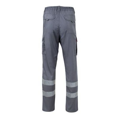 Pantalón elástico bicolor