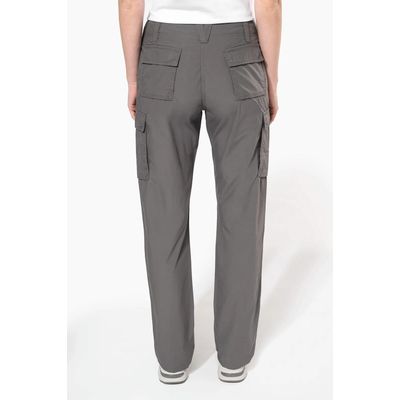 Pantalón ligero multibolsillos algodón mujer