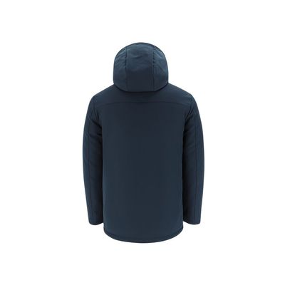 Parka unisex acolchada con capucha ajustable