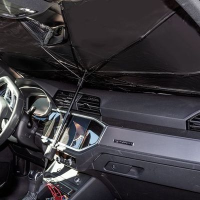 Sombrilla parasol plegable para coche con funda