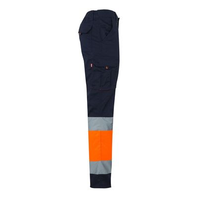Pantalón elástico con bandas reflectantes