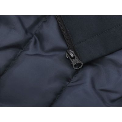 Parka unisex acolchada con capucha ajustable