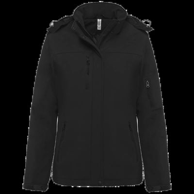 Parka softshell mujer Black Xs