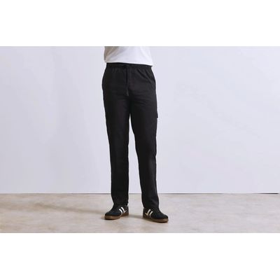 Pantalón de chef con cintura elástica