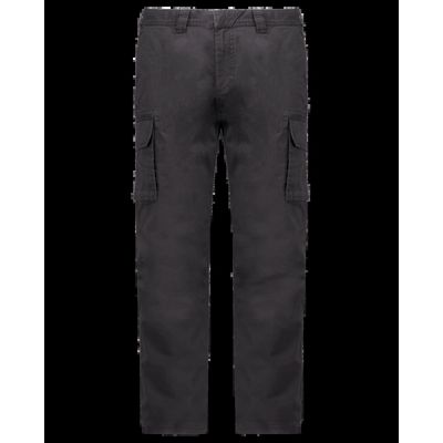 Pantalón multibolsillos algodón elastano envejecido Dark Grey 52 Fr