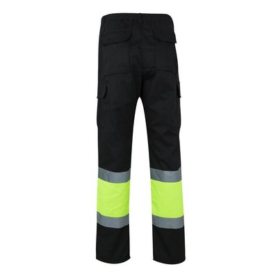 Pantalón multibolsillos con bandas reflectantes
