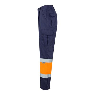 Pantalón multibolsillos con bandas reflectantes