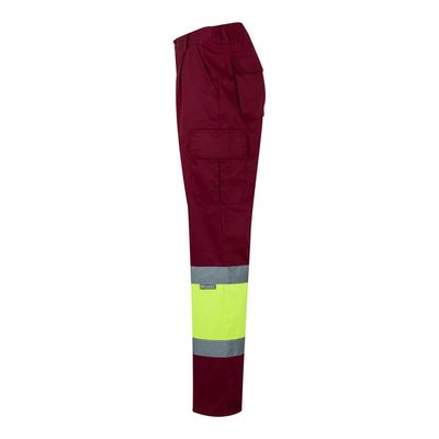 Pantalón multibolsillos con bandas reflectantes