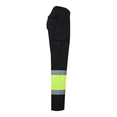 Pantalón multibolsillos con bandas reflectantes