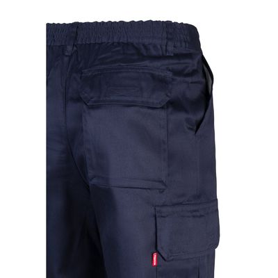 Pantalón multibolsillos con cintura elástica